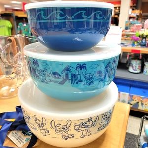 Disney Stitch Nested Mixing Bowl Set